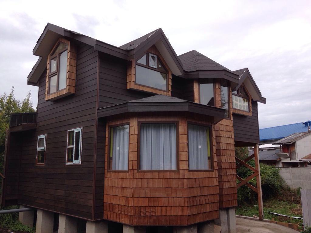 Cabanas Estacion Del Lago Puerto Varas Esterno foto